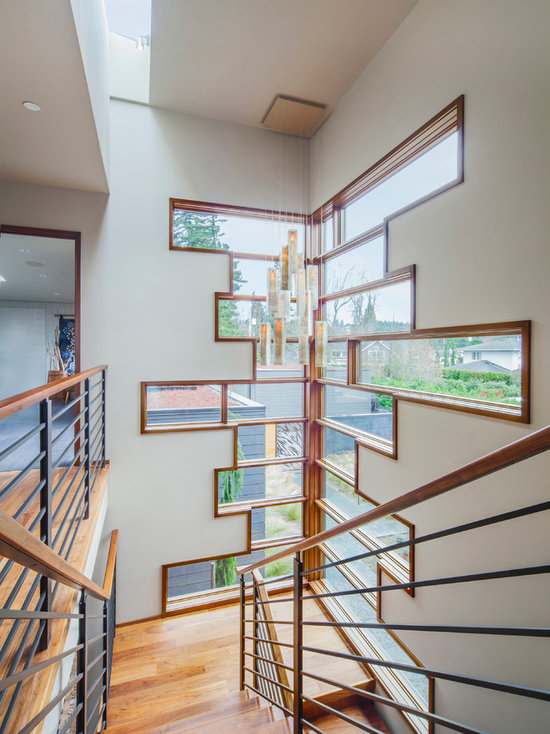 Window In Stairwell | Houzz