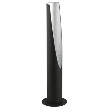 Eglo 203387A Barbotto 16" Tall Column Table Lamps - Black / White