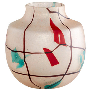 Cyan Cuzco Vase 10860 - Amber