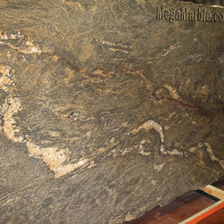 Golden Fantasy Granite Slab - Kitchen Countertops
