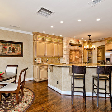 Custom Arched Stonework Architecture