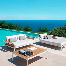 ETHIMO MERIDIEN DAYBED - Outdoor Lounge Furniture