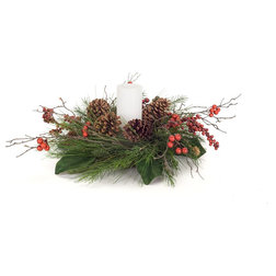 Rustic Wreaths And Garlands by Melrose International LLC