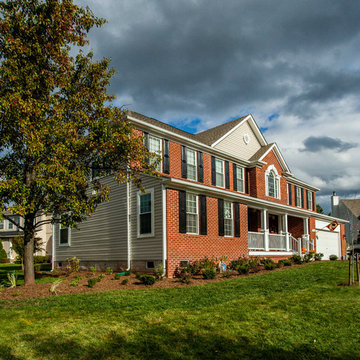 Addition Provided an In-Law-Suite,New Bedrooms for Teens,and a Gourmet Kitchen