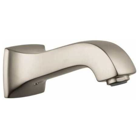 Hansgrohe 13413 Metris C Wall Mounted Tub Spout Non Diverter - Brushed Nickel