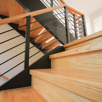 Project #73 | Bold Modern Staircase with Integrated Lighting