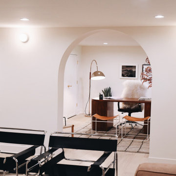 Contemporary Kansas City Basement Finish