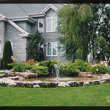 Montreal West Island Landscaping Design.