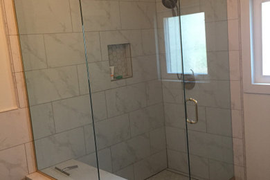 Bathroom - mid-sized modern master bathroom idea in Other