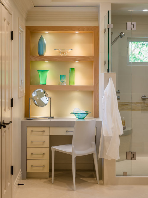 Vanity Next To Shower Houzz