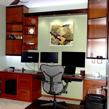 Custom Built In Desk/Storage