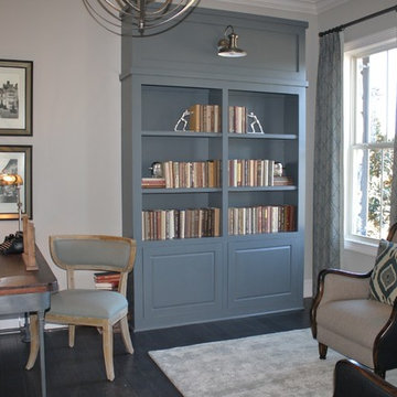 Study with Built In Book Case