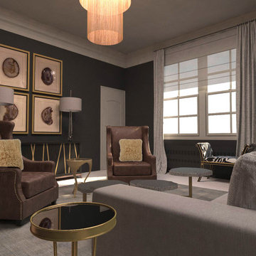 Masculine Sitting Room