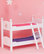 Little Princess 18" Doll Double Bunk Bed