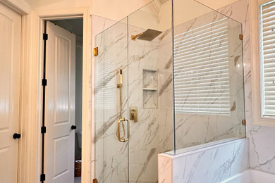 Inspiration for a bathroom remodel in Atlanta