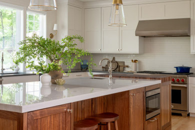 Kitchen photo in Boston