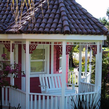Victorian Tile Roof Playhouse
