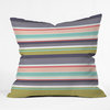Wendy Kendall Multi Stripe Outdoor Throw Pillow