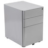 Flash Furniture Warner 3-Drawer Filing Cabinet-Gray HZ-CHPL-01-GRY-GG