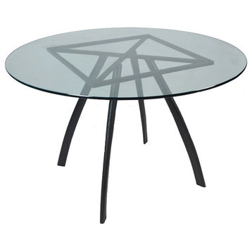 Chanal Dining Table With 72" Round Top
