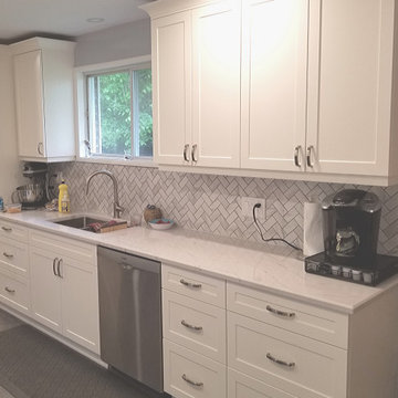 Custom White Kitchen