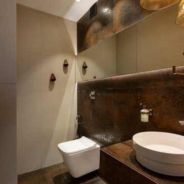 All-white Mumbai apartment