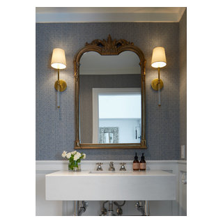 Paradise Valley - Caballeros - Traditional - Powder Room - Phoenix - by ...