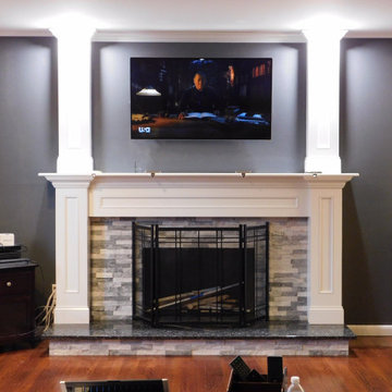 Fireplace Makeover Project 2020