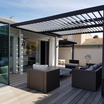 Pergola coulissante unique sur le marché