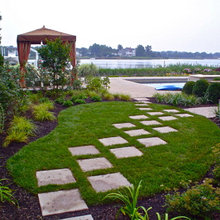 Bluestone stepping stones