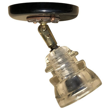 Insulator Light Ceiling or Wall Mounted w/ Adjustable Elbow