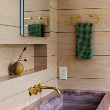 Chappaqua "Serene and Modern" Master Bathroom