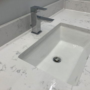 Reston Bath - Floating Grey Vanity