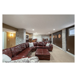 New Basement Bourbon Bar - Basement - Other - by Greater Dayton Building & Remodeling | Houzz