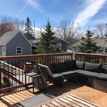 Halifax Brown Pressure Treated Deck