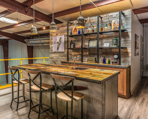  Industrial  Home  Bar  Design Ideas  Renovations Photos