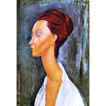 Amedeo Modigliani Lunia Czechovska, 18"x27" Wall Decal Print