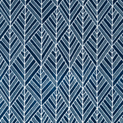 Tonga Velvet in Atlantic - Upholstery Fabric