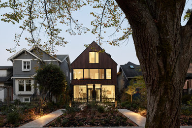 Example of a trendy exterior home design in Vancouver