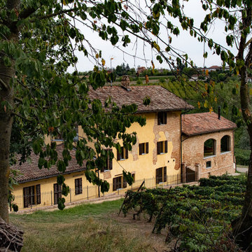 Restauro e design di interni Cascina tra le colline