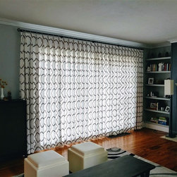 Pinch pleat Drapery Panels - Window Treatments