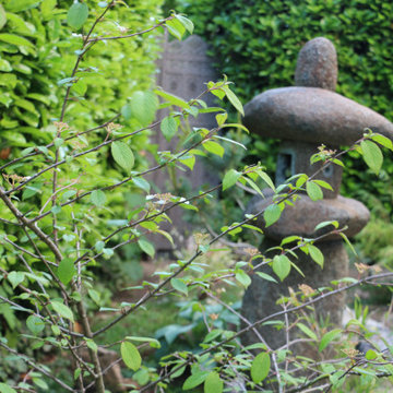 Lanterne japonaise en pierre naturelle