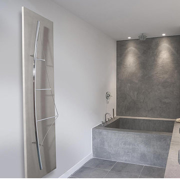 VOILE BATH TOWEL WARMER RADIATOR - PS-CI-200VOI