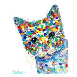 Cat-titude | Cat Painting - Paintings