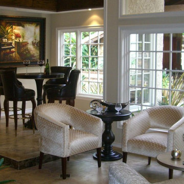 Conversion of Living Room / Dining Room to Cocktail Lounge