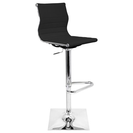 Lumisource Master Bar Stool, Black