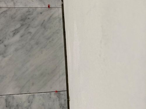 Need Help With Wide Uneven Gaps In Corners Between Tile And Wall
