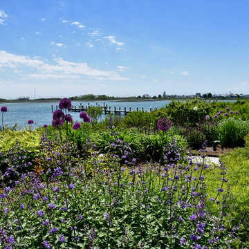 Seaside garden in Rhode Island