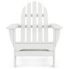 Polywood Classic Folding Adirondack Chair, White