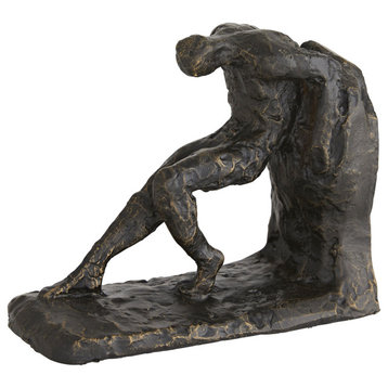 Jacque Bookends, Bronze, 11.5"W (3127 2ZC1N)